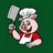 Mascota oficial cerdito chef Shory's Tacos JR
