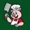 Mascota oficial cerdito chef